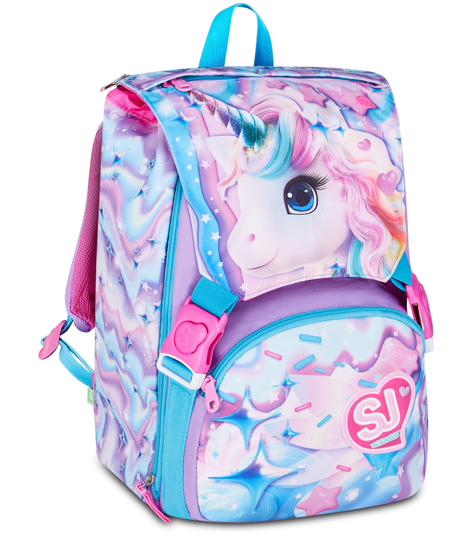 Ruksak sdopp.big SJ GANG glow led unicorn girl